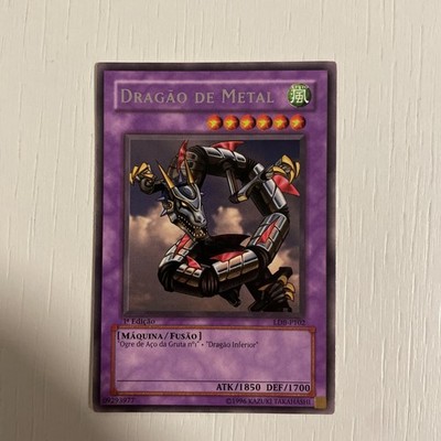 Yu-Gi-Oh! Dragäo De Metal Rare LDB-P102 Metalldrache 1.Edition Portugiesisch 