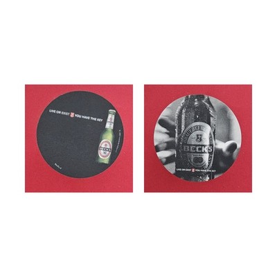 Beck's Live or Exist You have the Key Brauerei Bierdeckel Bier