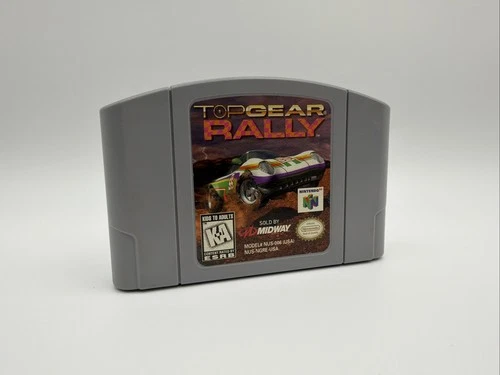 Top Gear Rally N64 (Nintendo 64, 1997) - Cartridge Only, Tested & Authentic!