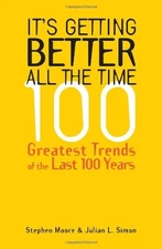 IT'S GETTING BETTER ALL THE TIME: 100 GREATEST TRENDS OF By Stephen Moore NEW