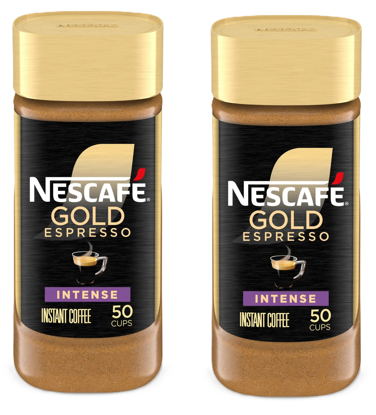 Nescafé Gold Espresso Intense, Instant Coffee, 3.5 oz (2 Pack)