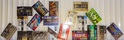TDK, Maxell, BASF etc. TYP II CHROME Audiokassette TAPE sealed *ungeöffnet* OVP