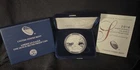 2016-W $1 US Mint Proof American Silver Eagle w/ Box & COA (20th Anniversary)
