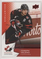 2020 Team Canada Juniors Men's U-20 Exclusives 216/250 Joe Veleno Joseph #30 0l2