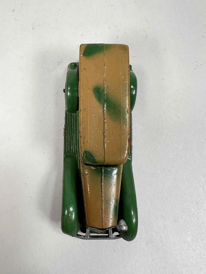 Rare Antique Tootsietoy USA #0809 Graham Army Camouflage Ambulance Model Car - Image 2 of 4