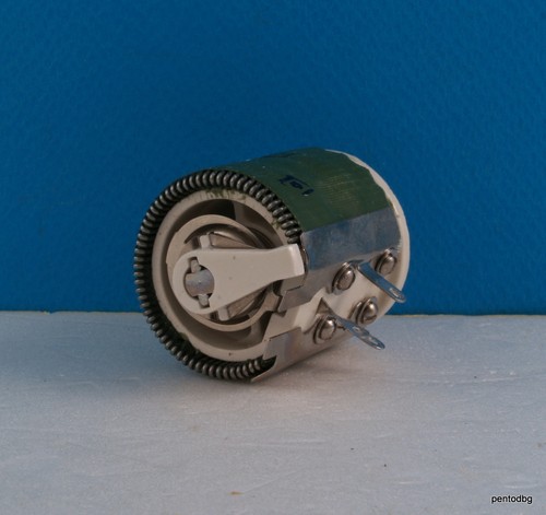 POTENCIÓMETRO DE ALAMBRE DE CERÁMICA 25W 3.3 OHM PPB-25D HECHO MILITAR SOVIÉTICO - Imagen 3 de 8