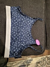 BRAND NEW GIRL'S SIZE MEDIUM ATHLETIC WORKS SPORTS BRA BAND SIZE 32