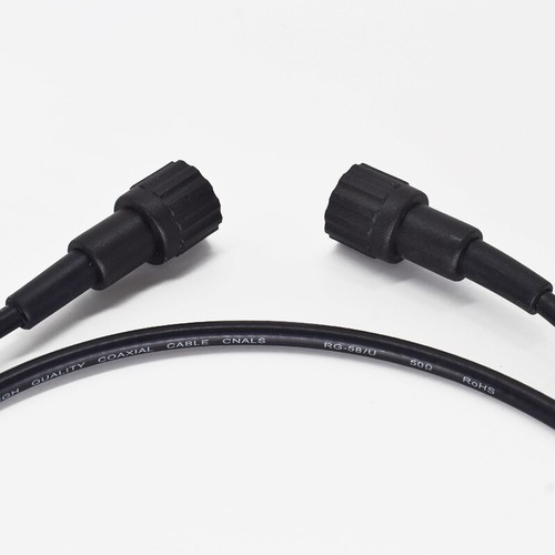20pcs 3.3ft/1M Moulded BNC Male to Male 75ohm RG59 Extension Coaxial Cable Black - Picture 6 of 8
