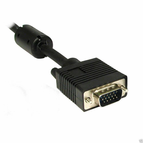 SVGA Kabel HD15 Stecker auf Stecker PC auf Monitor 10m schwarz - Bild 5 von 12