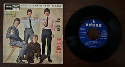 45 7" SPANISH EP THE BEATLES ODEON DAY TRIPPER