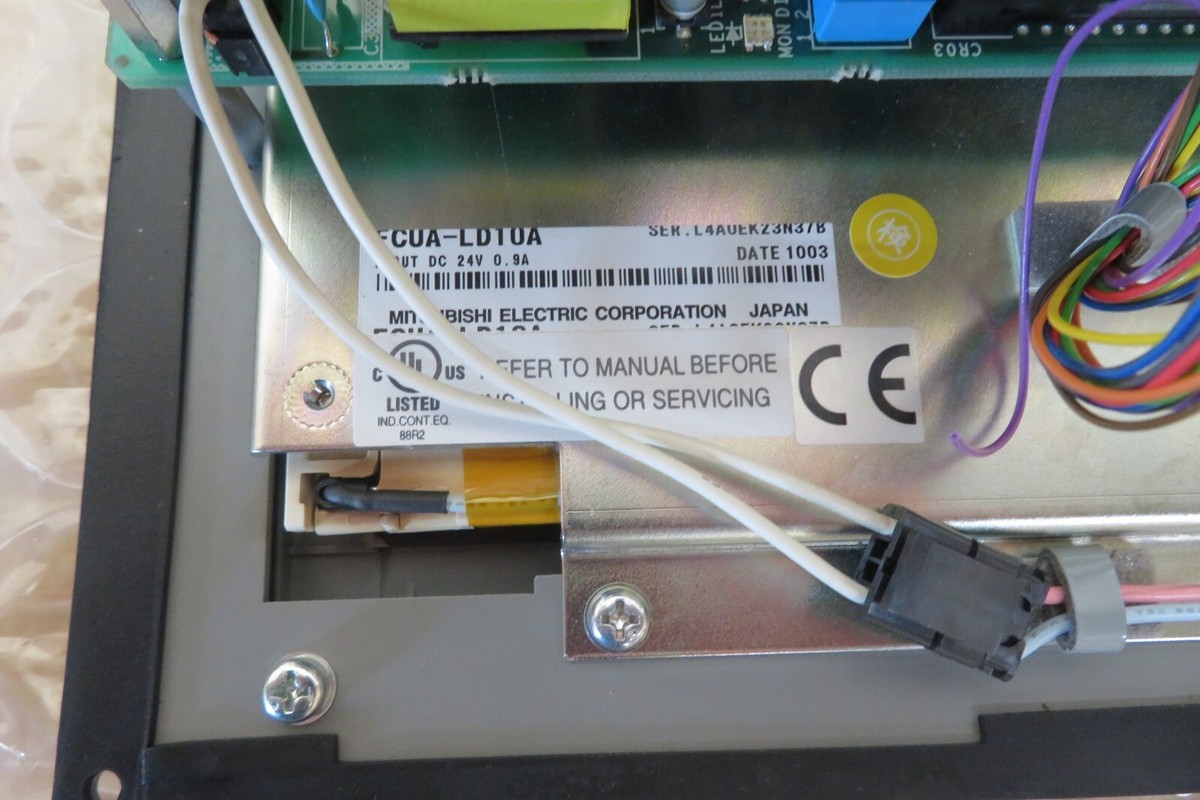 Mitsubishi PLC FCUA-EL10 TERMINAL UNIT ディスプレイ・モニター本体