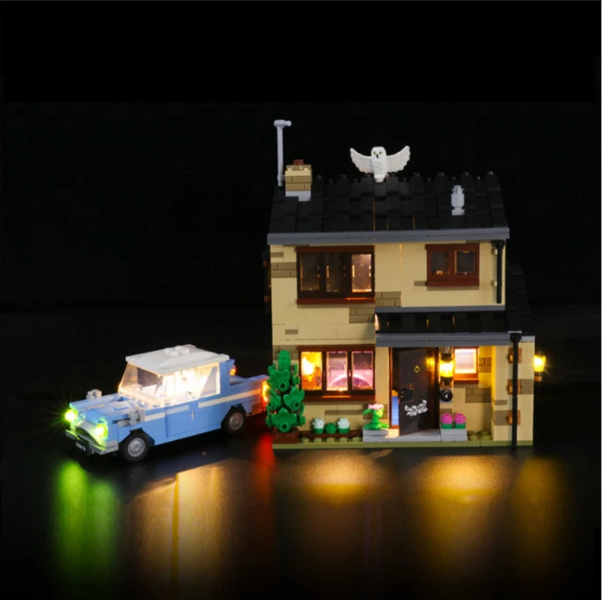 LED light Kit for LEGO 75968 Harry Potter 4 Privet Drive Lighting
