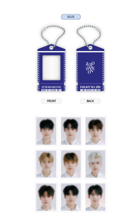 ZEROBASEONE ゼベワン ユジン グッズセット ZB1 ZEROBASEONE THE MOVING SEOUL POP UP OFFICIAL MD MINI PHOTO