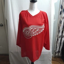 Vtg 1983 CCM Officially Licensed NHL Jersey Center Ice Detroit Redwings Sm NWT
