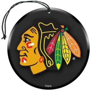 Chicago Blackhawks Air Freshener 3 Pack [NEW] NHL Car Auto Truck Fresh Mirror