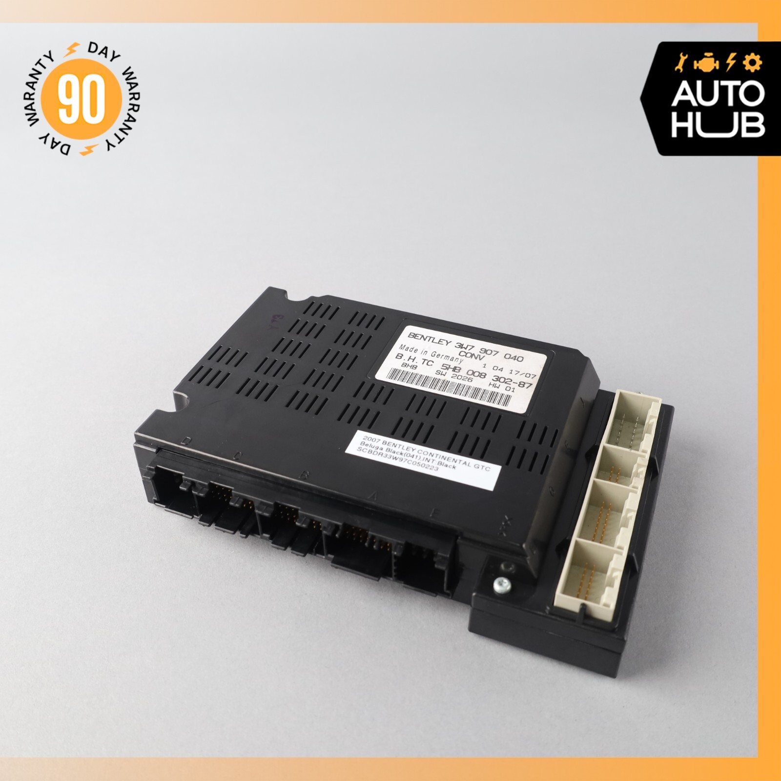 03-13 Bentley Continental GTC GT AC A/C Heater Control Module OEM 62k