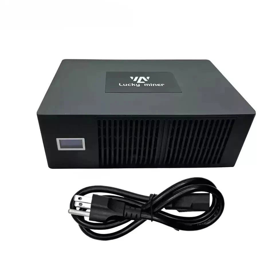 Lucky Miner LV08 4.5Th/S BTC Bitcoin Miner SHA-256 WIFI Solo Mining Lotto Device - Image 2 of 4