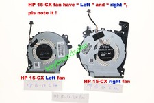 New for HP 15-CX 15-CX0000 15-CXxxxx 15-CX0064TX Laptop Left Right Fan 1 pair