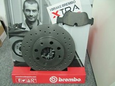 Brembo XTRA-Bremsscheiben und Bremsbeläge  AUDI,Seat,Skoda und VW Satz hinten