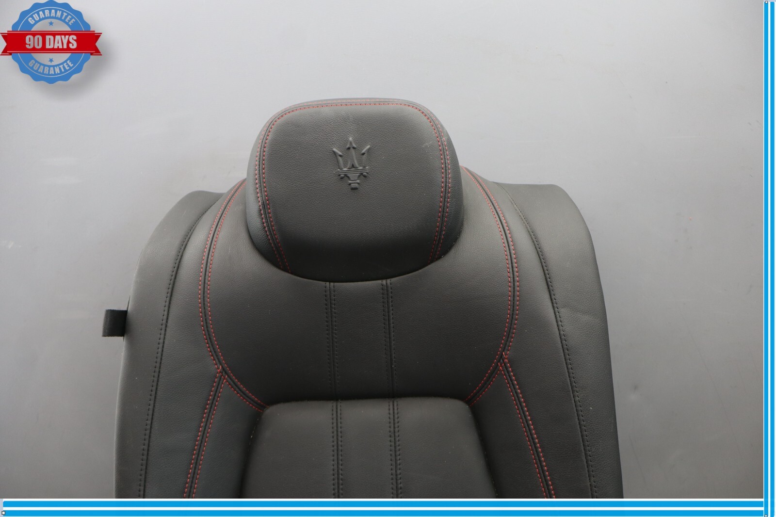 14-20 Maserati Ghibli Rear Right Passenger Side Top Upper Seat Cushion Black Oem