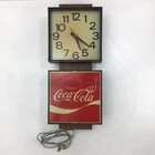Vintage ENJOY COCA COLA Hanging Wall Clock Bar Sign Man Cave Model G017