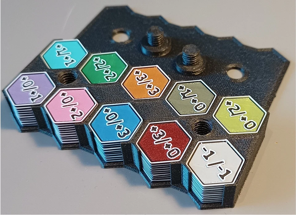 Buffer Counter / Token / Marker with Storage Box compatible with Magic (MTG) - Bild 4 von 4