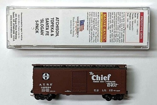 MTL Micro-Trains 02055147 ATSF Santa Fe 142994 "The Chief" Bx-37 40 pies vagón de carga | Zustand: New