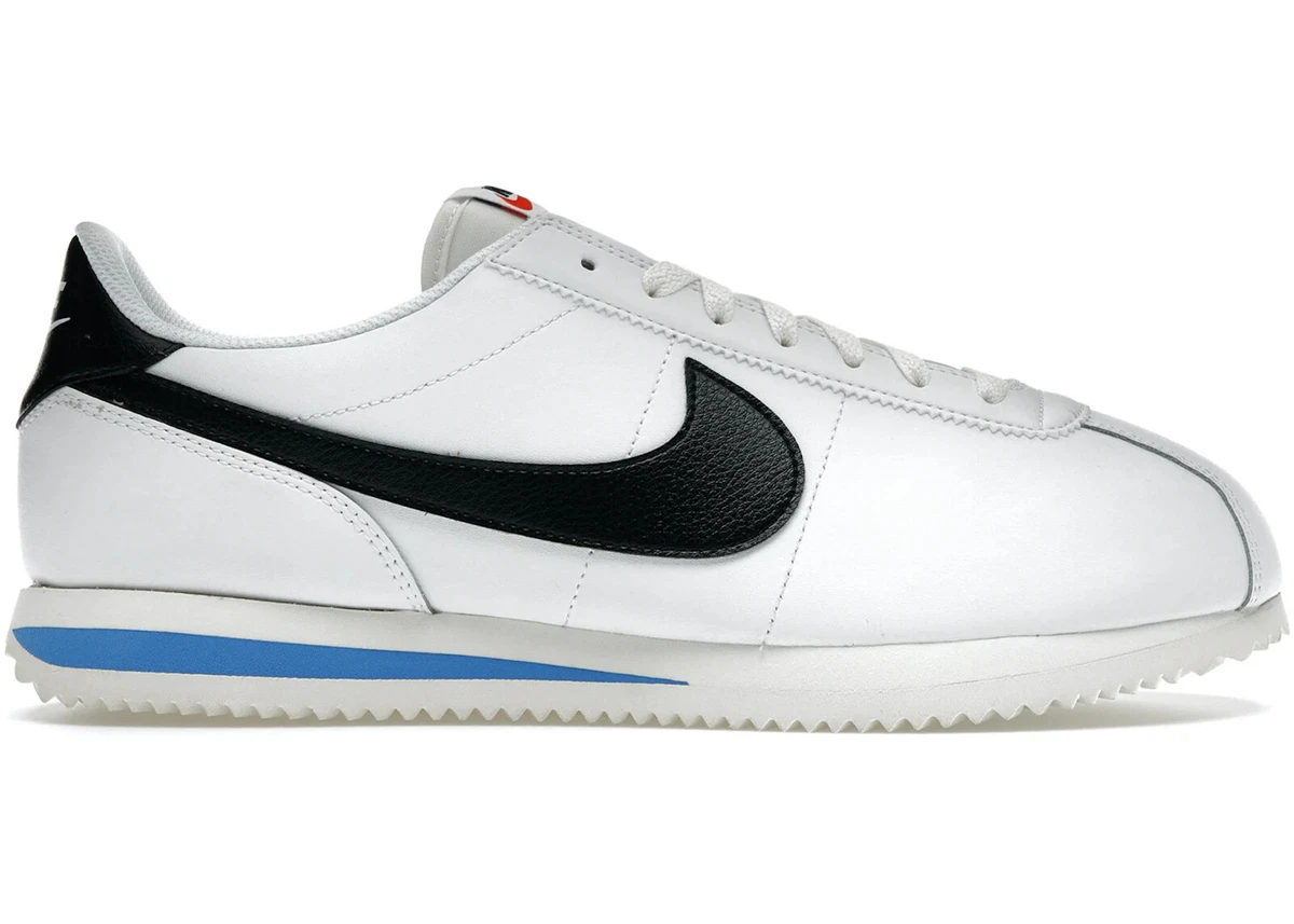 Nike Cortez White Black Blue for Sale | Authenticity Guaranteed | eBay