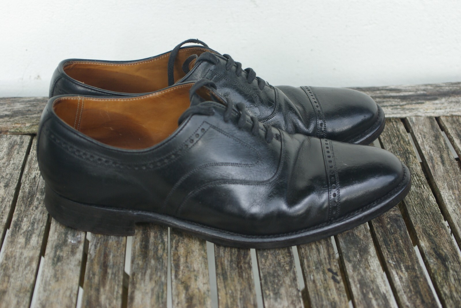 Hand made Oxford Joseph Cheaney black size 8 1/2 eBay