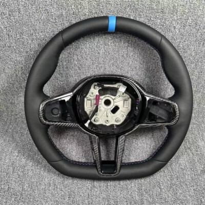Wärme Echtcarbon Lenkrad für BMW G30 G87 G80 G82 G81 F90 G06 G05 G20 G22