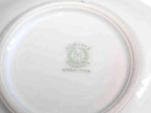 Vintage NORITAKE Morimura 5 1/2" Blue White Luster Hand-Painted China Bowl - Picture 5 of 5