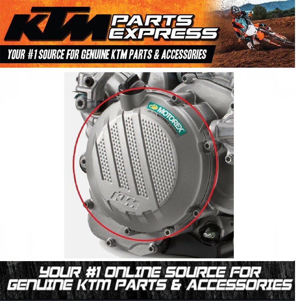 Ktm cheap clutch cover