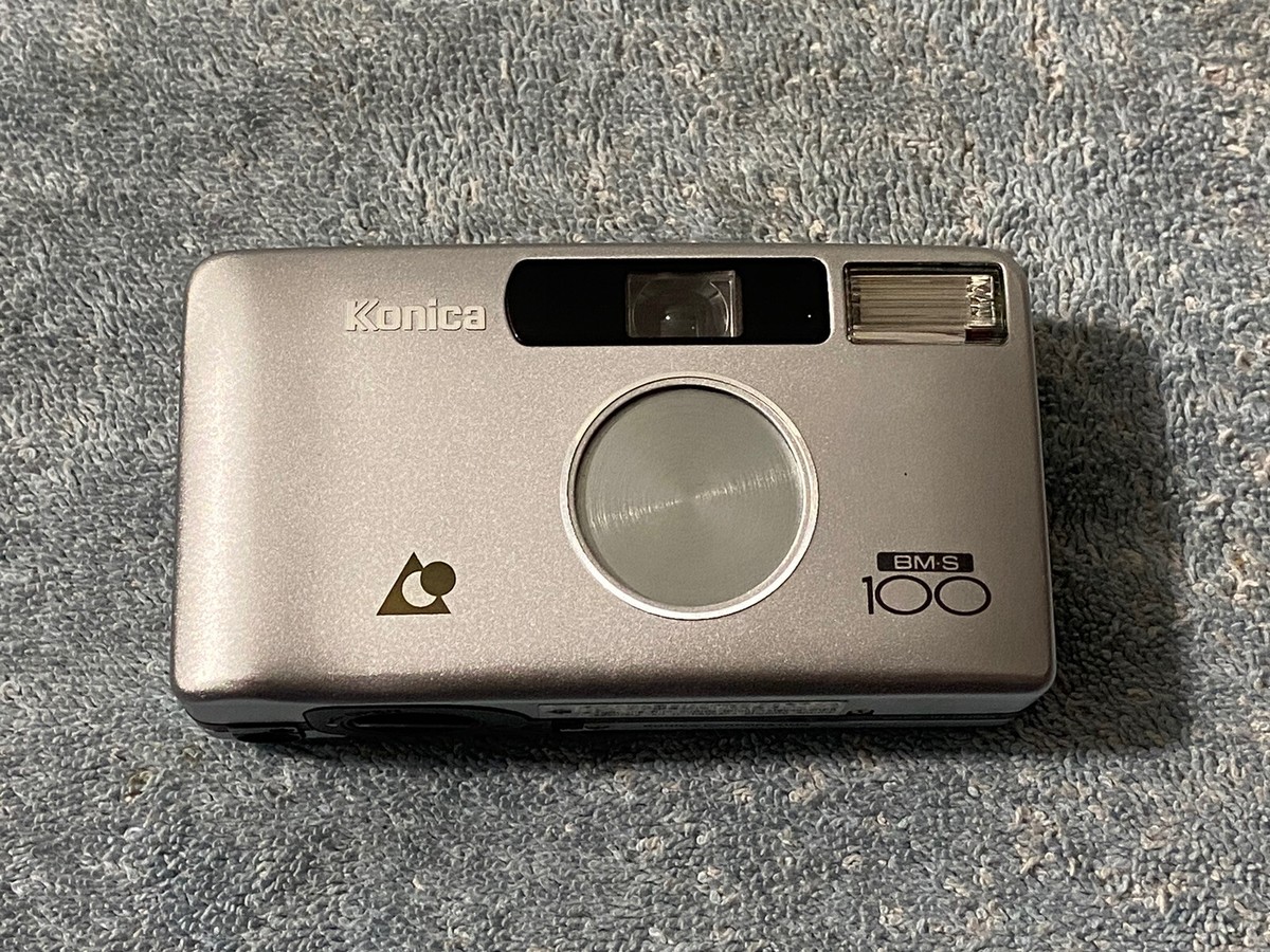 Konica BM-S 100 Super Big Mini Silver APS Film Camera