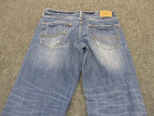Abercrombie & Fitch Classic Straight Jeans Men's TAG 30x32 Blue Measures 31x32 - Picture 10 of 12