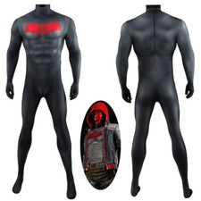 Red Hood Costume Batman: Under the Red Hood Cosplay Bodysuit Adult Kids