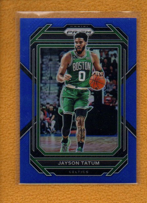 Jayson Tatum 2022-23 Panini Prizm Base Prizms Blue #17 /199