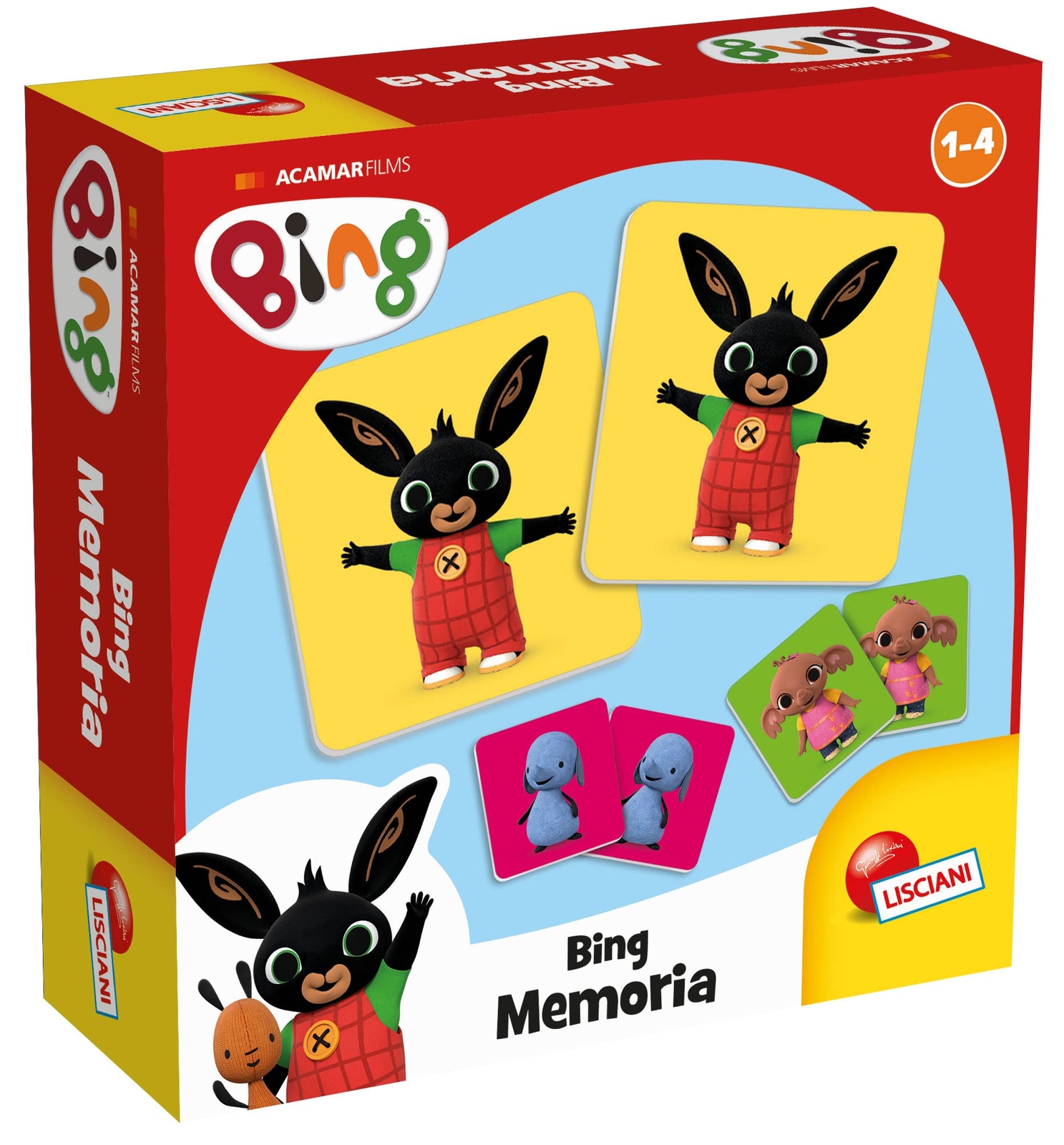 Bing: Lisciani - Games - Memoria Toy NUOVO