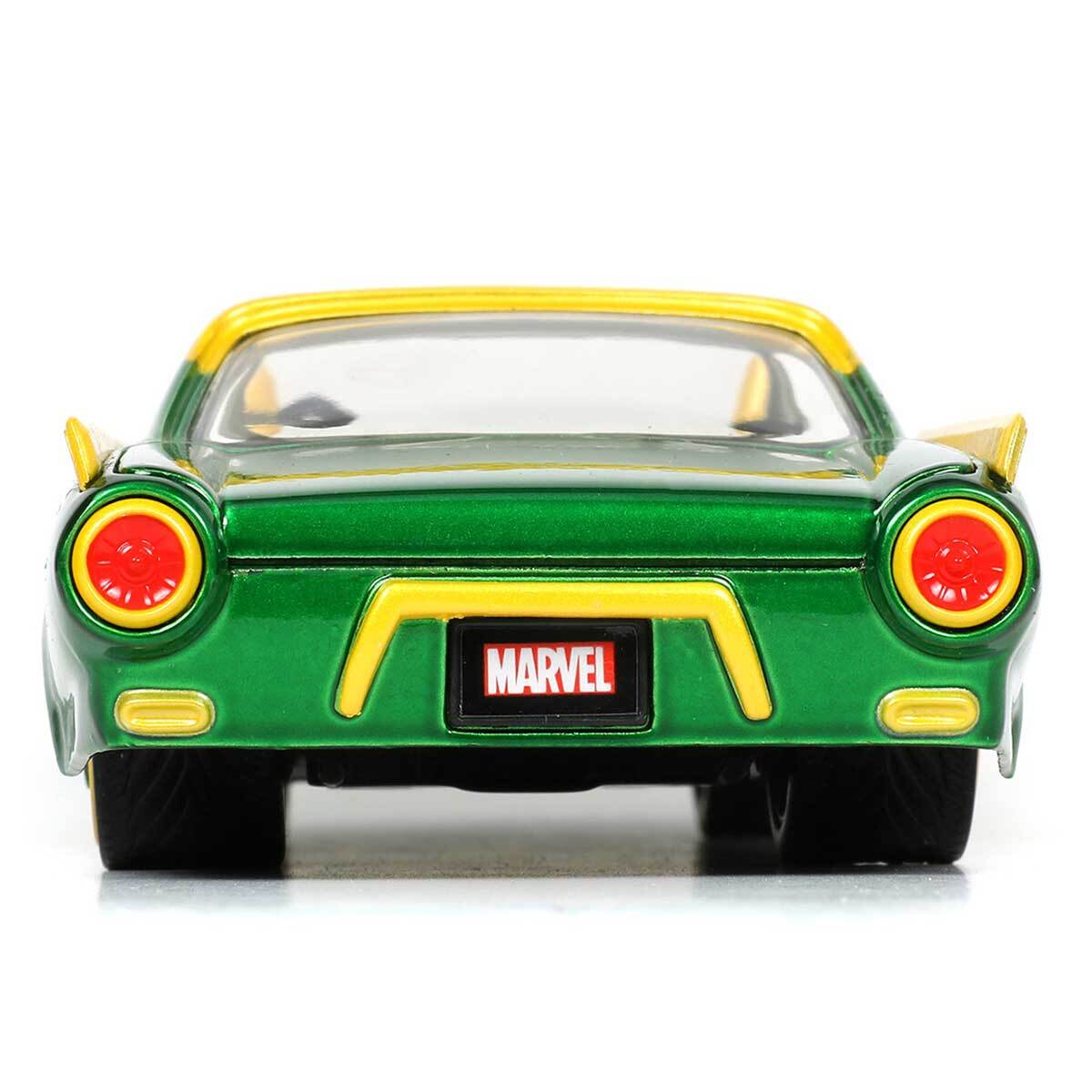 Jada Toys Hollywood Rides: Marvel LOKI & 1963 Ford Jada Toys Hollywood Rides: Marvel LOKI & 1963 Ford