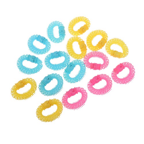 16Pcs Magic Hair Curler Spiral Curls Roller Donuts Curl Hair Styling Tool Ha ZJ - Picture 5 of 12