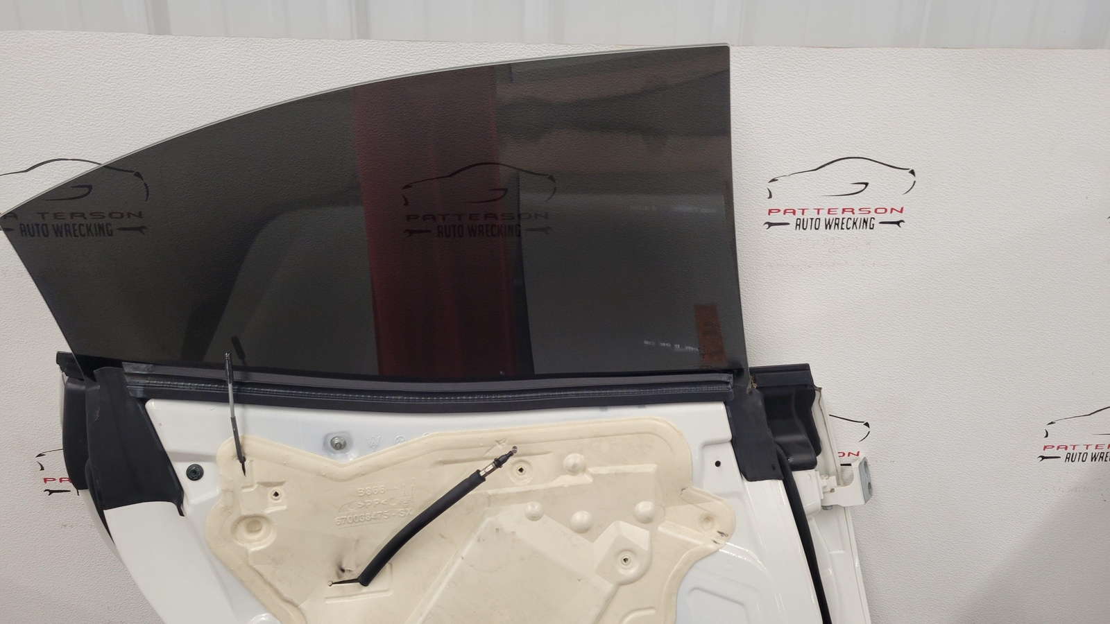 2014-2023 MASERATI GHIBLI LEFT REAR DOOR PAINT CODE BAM PEARL WHITE