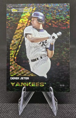 Derek Jeter [Black] #BG-19 2023 Topps Update Black Gold card