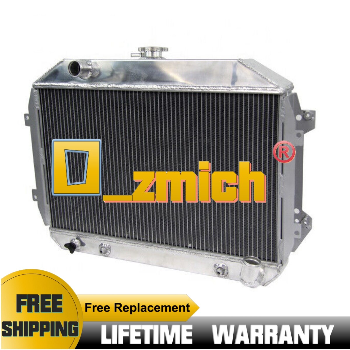 FILA Radiatore alluminio 3 file adatto 1970 1975 1973 74 Nissan Datsun 240Z 260Z 2.4L 2.6L