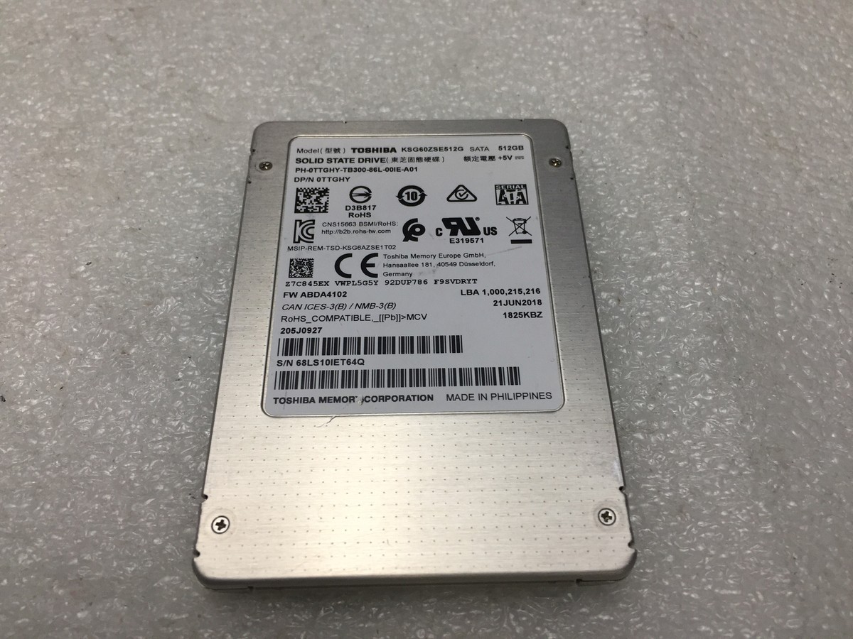 Toshiba KSG60ZSE512G 512GB 2.5