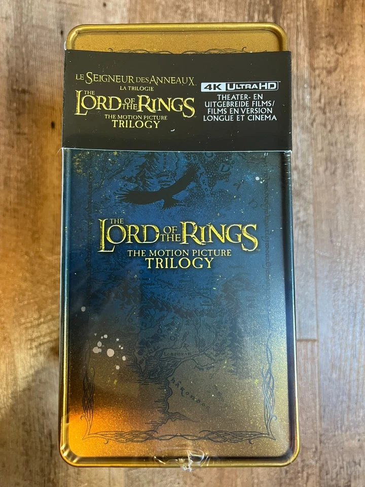 The Lord of the Rings 4K UHD Trilogy Complete Steelbook Collection *NEW/SEALED* - Image 4 of 4