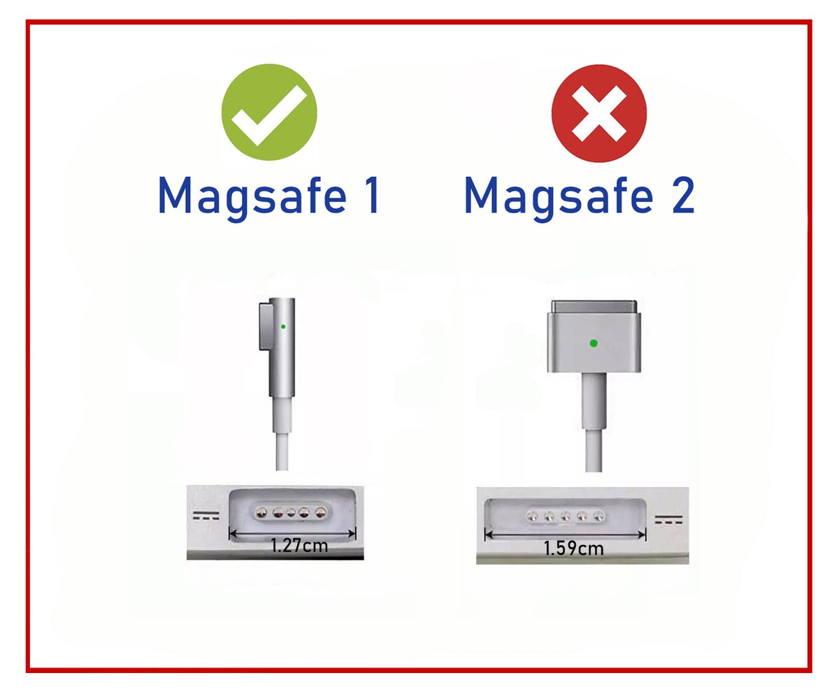 REPLACEMENT APPLE 85W MAGSAFE 1 A1343 POWER ADAPTER CHARGER FOR