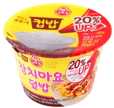 OTTOGI Korean Mayonnaise Teriyaki Tuna with White Rice Instant Meal Kit, 247g