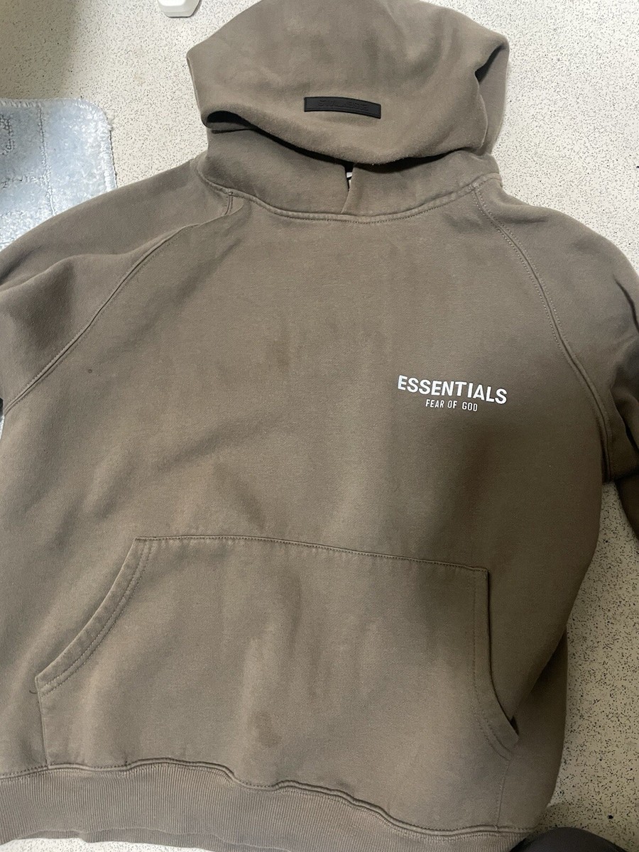 Essentials Hoodie (Khaki Green) UK