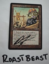 Magic The Gathering - Whirling Catapult - Signed Artist Proof Dan Frazier NM