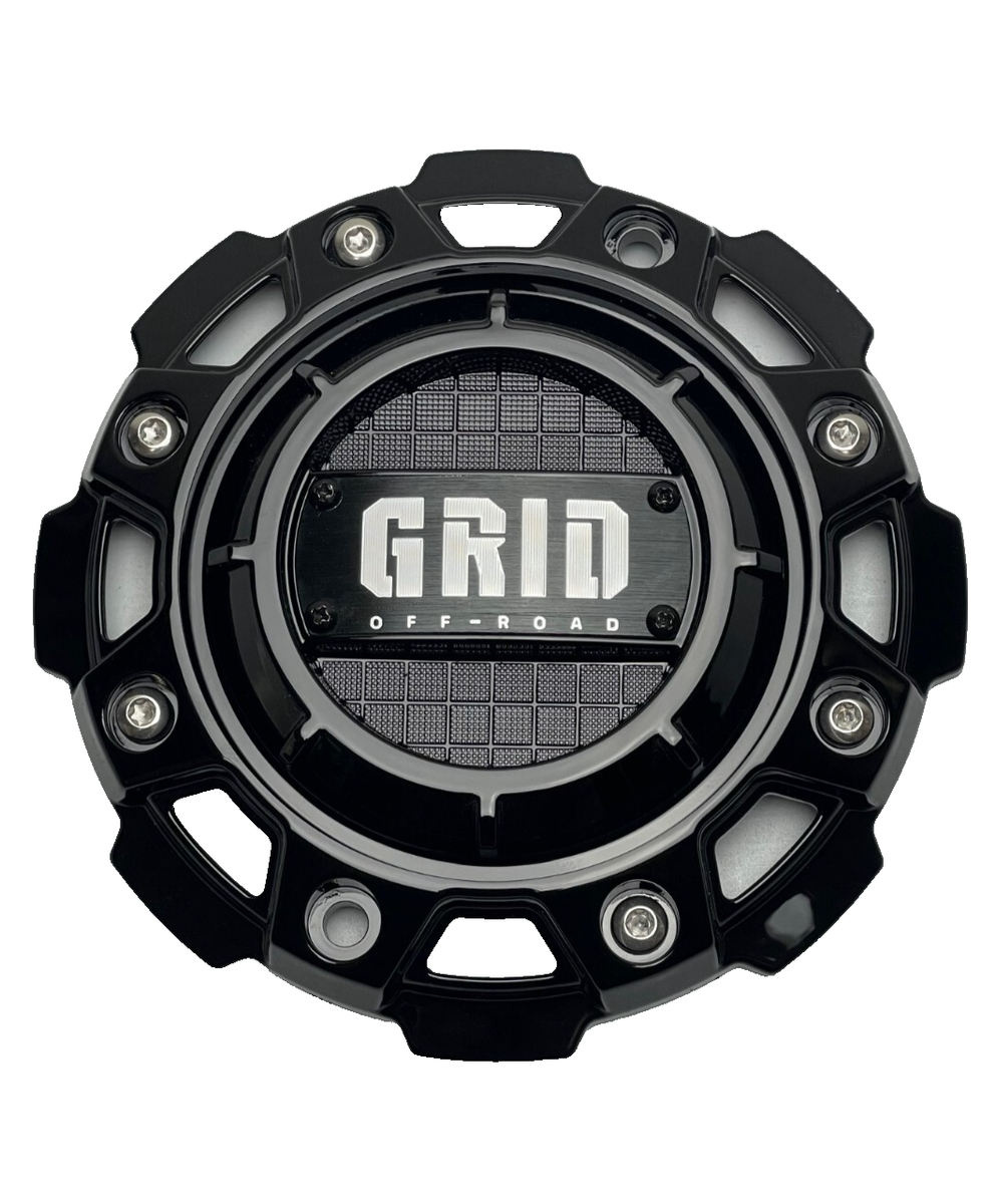 Grid Off-Road Gloss Black Wheel Center Cap GD-56-CAP C6020L197 | eBay