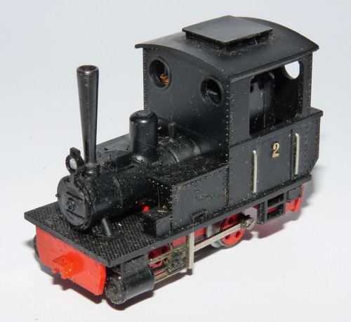 Egger Bahn H0e 1002 ++ kleine Dampflok Nr. 2 in schwarz ++ #I2_246 | Condition: Gebraucht